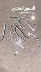  1 iPhone wire headset original سماعة ايفون سلك اصليه
