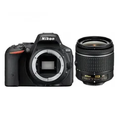  9 كاميرا نيكون دي 5600 بالكرتونة مع حقيبة وحامل تصوير / Nikon D5600 camera with box ,bag , tripod