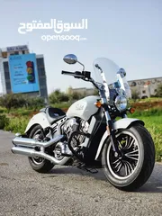  6 Indian scout 2020 abs 1200cc لون مميز
