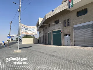  7 معارض و مخازن تجارية للإيجار - في منطقة طبربور بالقرب من محطة الباص السريع(طارق) بجانب روان كيك