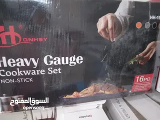  24 تصفية أدوات مطبخ طناجر صحون كاسات وغيرها
