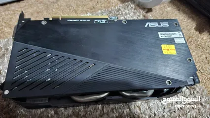  2 كرت شاشةAsus dual rtx 2060 6gb بسعر ممتاز