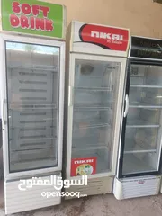  6 USED CHILLERS& POROTTA THAWA(GRILL) & DISPENCER FOR SALE