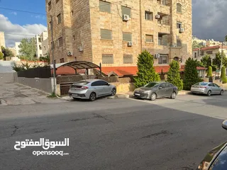  25 شقة ارضي في خلدا - ام السماق 178 متر مربع مع مساحة خارجية 110 متر مربع و كراج خاص