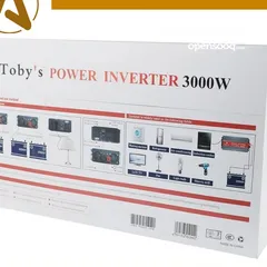  7 محول طاقة بقوة 3000 وات من Toby’s