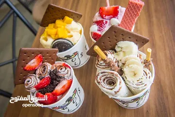  8 جهاز ايسكريم رول / ايسكريم صاج  شركة spelor   Roll ice cream( موطه)