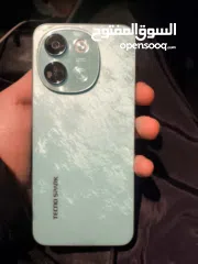  4 tecno spark  مستعمل شهر ممتاز ولا خدش الجهاز  الشاشة المكسورة لزقة حماية