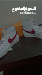  19 Nike Blazer Mid  '77 Athletic Club Shoes White/Red