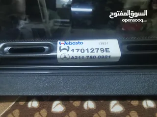  3 زجاج فتحة سيارة مرسيدس A211