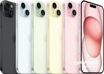  7 iPhone 15.128GB/256GB  جديد كفالة شرق اوسط