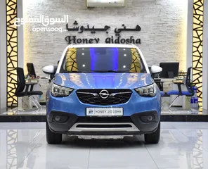  3 Opel Crossland X 1.2L ( 2020 Model ) in Blue Color GCC Specs