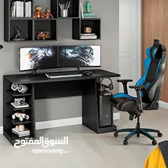  2 مكتب الجيمنج تناسب الجميع اطلبها الآن  من لامينيت للأثاث المكتبي توصيل وتركيب مجاني داخل عمان