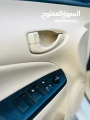  22 تويوتا يارس 2019   ماتور 1500cc بسعر 11500 دينار  الشكل الجديد فحص كامل 7 جيد بدون ملاحظات او قصعات