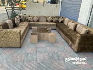  23 جلسات الخليجية بحدث الموديلات 17 مقعد مع طقم طربيزاط ومراكي
