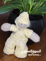  2 Handmade crochet doll