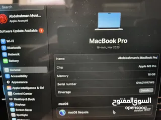  4 MacBook Pro M3 (18 GB)