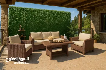  10 اطقم جلسات  خارجية مودرن ..