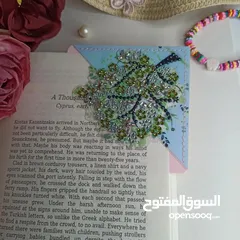 12 مراية كف وفواصل كتب بالخرز