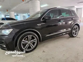  3 تيجوان 2018  R.line .بانوراما ...تصنيع 2019 ..ترخيص 2018..
