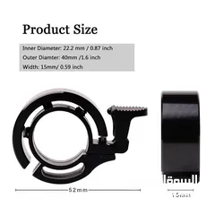  5 bike bell Aluminum Alloy Loud Horn - 10 JD