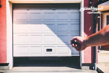  4 ماتورات ابواب كراجات ايطالية سحابة كهربائية تعمل على الريموت كنترول
