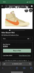  1 Nike blazer off white mid