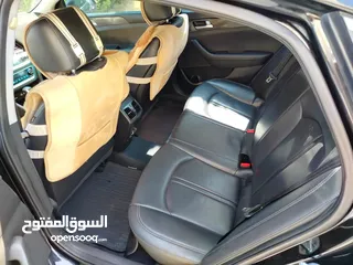  5 هيونداي سوناتا 2018 7جيد بحال الشركه ممشى قليل  استخدام شخصي مرفق ورقة الفحص