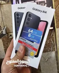  5 مستعمل اخو الجديد Samsung A14 رام  8 جيجا 64 و  128 اغراضة والكرتونة الأصلية متوفر توصيل