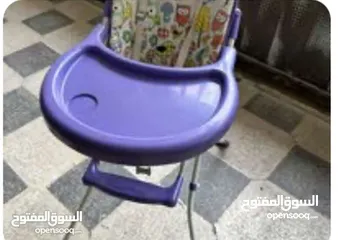  1 كرسي طعام للاطفال