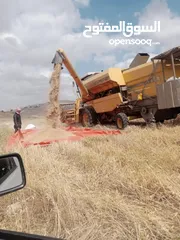  2 حصادة للبيع او للبدل على تنك ماء سنقل او قلاب سنقل