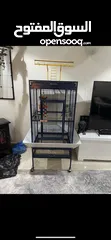  1 Parrots cage navy blue