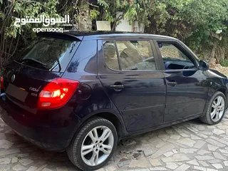  1 سكودا فابيا ماطور 1400 بدون تيربو موديل 2013 للبيع على سعر 28000شيكل كاش