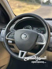  24 JAGUAR XF 2013 Full loaded (مخزنة) وارد الوكالة وصيانة الوكالة قاطعة مسافة 40 الف كم