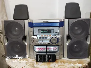  1 ستيريو شارب الاصلي ياباني بسعر مغري