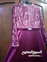  1 فساتين سهره بلبسو سن محير مقاس 36/38