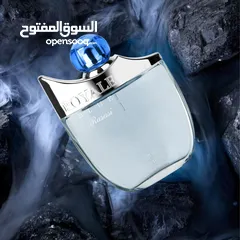  10 عطر "رويال بلو رجالي   توقيع بيرافقك وين ما مشيت. لما تستخدمو، إنت كأنك بتعلن للعالم من غير ما ت