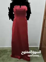  2 فستان احمر ستان