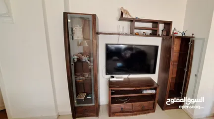  1 TV wooden cabinet
