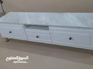  26 طاولات وسط خشب ودهان الون اختياري مكون من ثلاث قطع تفصيل حسب المقاس