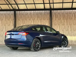  11 Tesla Model 3 2022 تيسلا بيرفورمانس دول موتور فحص كامل بسعر مغررري جدا