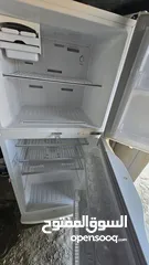  2 ثلاجة سامسونج ابيض بحالة ممتازة جدا
