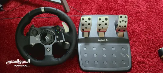  1 Logitech G920 Steering wheel pedals for sale