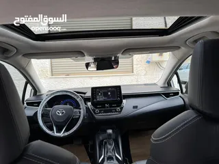  9 تويوتا كرولا 2021 هايبرد جمرك جديد للبيع