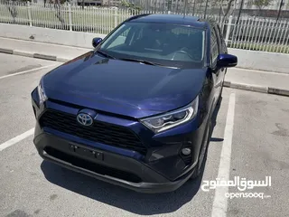  19 Toyota Rav4 Hybrid 2021 Sunroof Full Option AWD تويوتا رافور هايبرد دفع رباعي