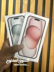  2 iPhone 15 128Gb Pink/Black New