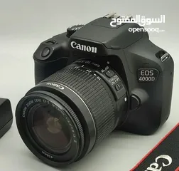  1 كاميرا كانون 4000d