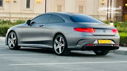  3 Mercedes benz S63 amg coupe gcc