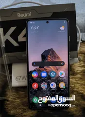  2 لعشاق الالعاب Redmi K40 Gaming للبيع ريدمي K40 جيمنج بكرتونه وكل توابعه  نظيف كررت علا الوكاله كل شي