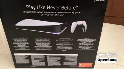  17 Ps5 825gb No CD player