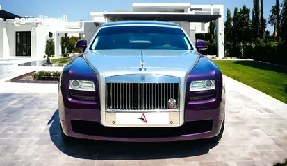  2 Rolls Royce Ghost 2012  GCC  Low Mileage  WELL MAINTAINED